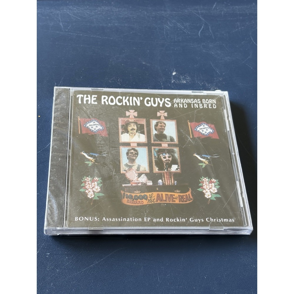 The Rockin' Guys - Arkansas Born and Inbred CD 1992 Bonus Tracks Rock Indie NEW